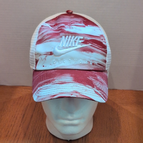 Nike Size 1 Heritage 86 Oklahoma OSU Sooners Baseball Camo Adult Adjustable Cap - Picture 1 of 9